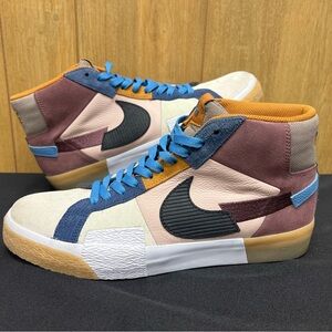 Nike Zoom Blazer Premium SB Mid Mosaic Pack - Dark Wine size 11